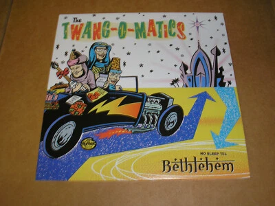 The Twang-O-Matics - No Sleep 'Til Bethlehem 7" EP new Hack Shack instrumentals - Image 1 of 2