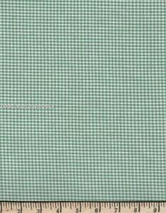Dunroven House H-4403  Green ~ Cream Small Plaid Homespun Fabric ~  You Pick