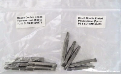 Bosch 4160473 #3 Phillips-10 Power Screw Tips 2 (5 packs) USA - Image 1 of 2