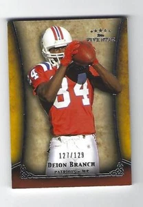 Deion Branch 2011 Topps Five Star Card, # 18, # 127 / # 129. Patriots   - Picture 1 of 2