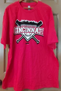 NUEVO Cincinnati Reds No Place Like Home Para Hombres 2XL Ropa Ajustada - Imagen 1 de 5