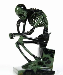 1. Juli 2014 ACSAD (A Crystal Skull a Day) - The Skull Thinker - Kambaba Jaspis - Bild 1 von 23