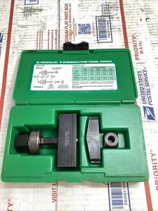 Greenlee 234 37 Pin-D Subminiature Panel Punch 7/16 ED4U 5076 - Picture 1 of 6
