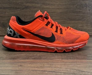 Nike Air Max+ Zapatos Para Hombres 9.5 Naranja Total Carmesí Negro Malla Tenis-SIN PLANTILLAS - Imagen 1 de 9