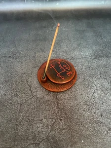 Valefor Goetia Räucherstäbchenhalter 72 Dämonen Altar Werkzeug Salomo Magie Ritual Okkult - Bild 1 von 10