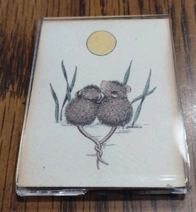 1980 House Mouse Designs Fridge Refrigerator Magnets M-4 Ellen Jareckie Tails 🐀 - Picture 1 of 2