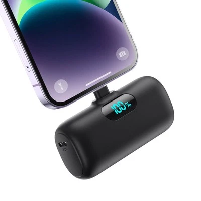 Power Bank 5000mAh per iPhone, [Upgraded] Ultra Compatta Caricabatterie Portatil - Immagine 1 di 4