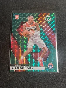 2024-25 Panini Mosaic - Rookies Alexandre Sarr #216 Green Mosaic Prizm (RC) - Bild 1 von 2