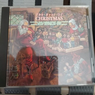 THE BEST OF CHRISTMAS Country Alabama Waylon Jennings Willie Nelson MINT CD Foto 1 de 4