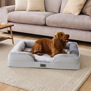 Snug Orthopaedic Pet Bed Support for Medium Large Extra Large Dogs Ergonomic