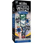 St. Louis Blues 100 Piece Poker Chips