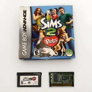 The Sims 2: Pets GBA Nintendo Authentic Tested W/ Box - Picture 1 of 8