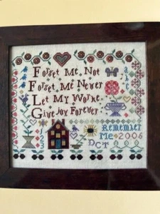 MIDSUMMER NIGHT DESIGNS Forget me Not 2007 - Picture 1 of 3