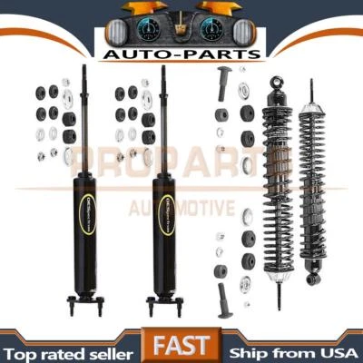 Juego de 3 piezas de amortiguadores delanteros traseros para Chevrolet Chevy II 1962 1963 1964-1967 Foto 1 de 4