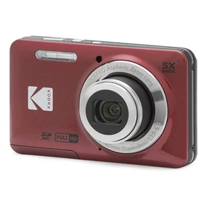 Kodak PixPro FZ55 Red, Appareil Photo Pont Numérique 16MP Zoom 5x - Photo 1/3