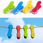 ANGMLN 60 Pieces Soft Clip Non Slip Laundry Clothes Pegs for Washing Line Strong