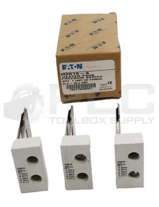 NEW BOX OF 3 EATON CUTLER HAMMER H2019-3 HEATER COILS 24.6-33.4A H2019 - Picture 1 of 6