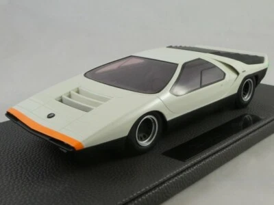 Top Marques Alfa Romeo Carabo Bertone Blanc 1/18 TOP084B - Photo 1/3