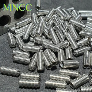 M5 x 3mm-20mm Cup Point Grub Screw Set Screws Hex Head 0.8, 304 Stainless Steel - Picture 1 of 6
