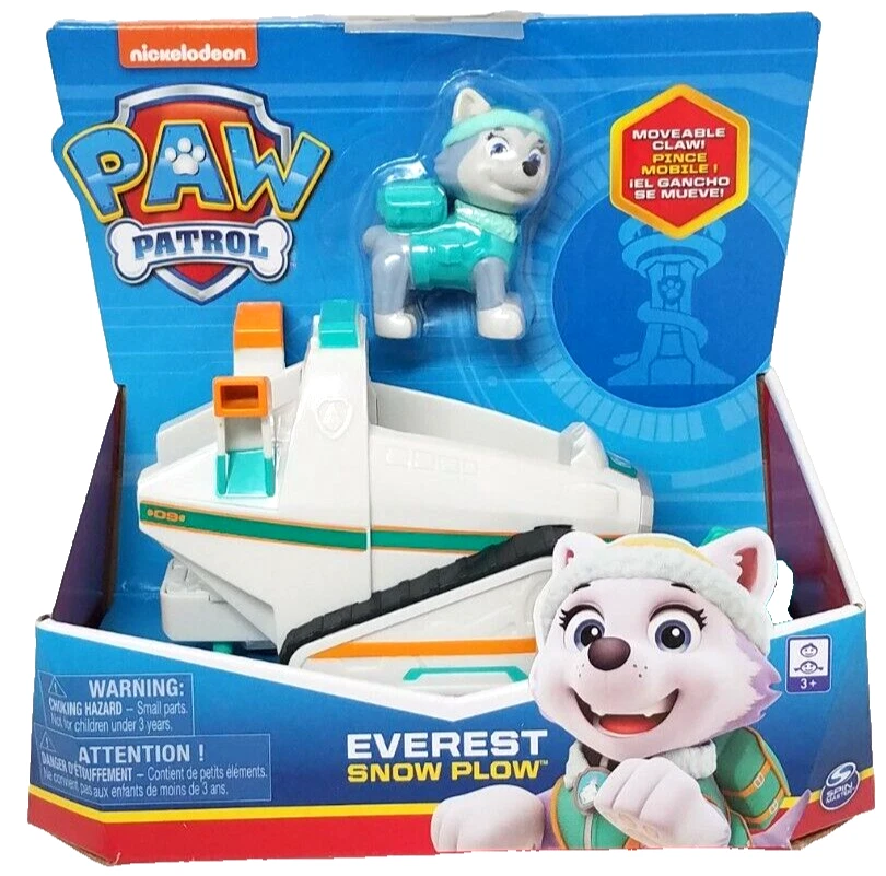 Vehículo quitanieves y figura de acción Paw Patrol Everest NRFB Foto 1 de 1