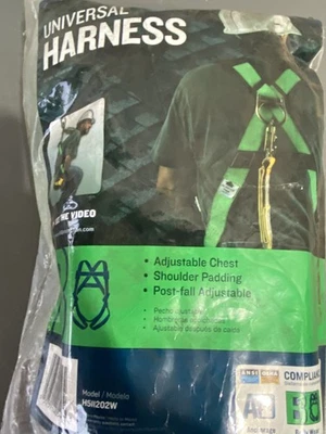 Sistema de arnés de seguridad Werner (tamaño universal) árbol/escalada/techo Foto 1 de 3