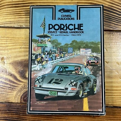 Manual de reparación de servicio Clymer Porsche serie 911 y 912 1965-1976 A183 Foto 1 de 4