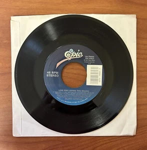 GLORIA ESTEFAN "Live For Loving You Remix" Record Vinyl 45 Single 7" 1991 NM - Picture 1 of 2