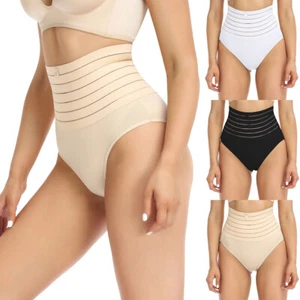 Women Waist Cincher Girdle Tummy Control Panty Briefs Slim Body Shaper Underwear - Picture 1 of 43