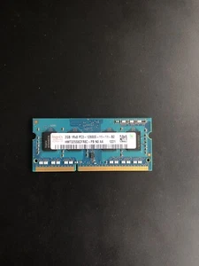 SK Hynix 2GB (1x2GB) 1RX8 SODIMMs DDR3 PC3-12800S Laptop RAM Memory - Picture 1 of 2