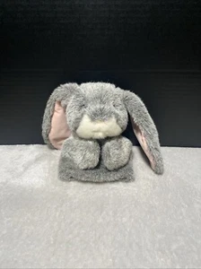 Russ Bunny Handpuppe graues Kaninchen Plüsch Halbkörper Spielen 8 Zoll Haustier vorgeben - Bild 1 von 5