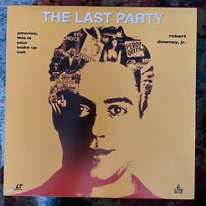 The Last Party - Laserdisc kup 6 za bezpłatną wysyłkę Narożnik dziurkowany