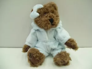 COLLECTABLE BEAR SETTLER TEDDY COLLECTORS BEARS 20CM BABY BROWN DRESSED GIFT - Picture 1 of 9