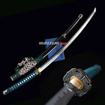 Tachi Sword Real Folded Steel Handmade Very Sharp  Battle Ready MURASAME - Image 1 of 4