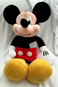 Disney Mickey Mouse 16" Plush with Authentic Disney Patch Store-Brand New! - Picture 1 of 2