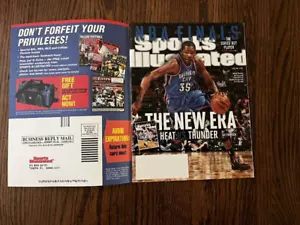 Sports Illustrated NBA Finals Oklahoma City Miami Kevin Durant LeBron James 2012 - Bild 1 von 3