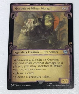 MTG The Lord of the Rings - Gorbag of Minas Morgul - Showcase Scrolls #537 - Picture 1 of 2
