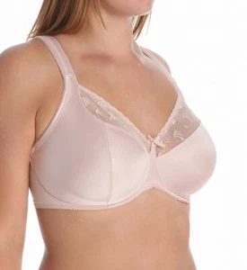 Aviana 2457 Satin and Lace Minimizer Bra - Picture 1 of 2