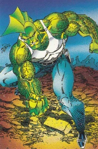 1992 Comic Images THE SAVAGE DRAGON Promo Card - By Erik Larsen - Picture 1 of 2