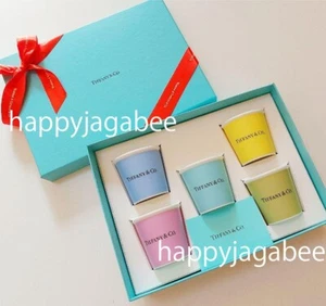 Juego de 5 tazas de papel espresso TIFFANY & CO BONE CHINA con caja azul Tiffany et al - Imagen 1 de 6