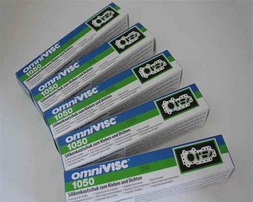 3 X Henkel Omnivisc Silikonkautschuk 1050 Zum Kleben und dichten 90g