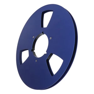 1/4 10.5in Empty Tape Reel Universal 3 Holes Takeup Reel For NAB Reel To Ree NEW - Afbeelding 1 van 12