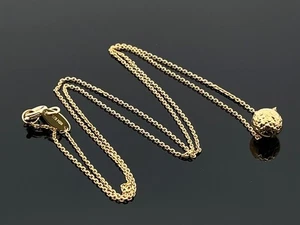 SCHMUCKJAGD KETTE & KUGELGLEITER AUS 375/-GELBGOLD - Bild 1 von 4