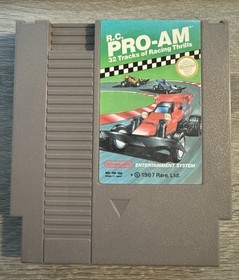 R.C. Videojuego PRO AM Nintendo (1988) NES - Raro (Con MANUAL ORIGINAL)