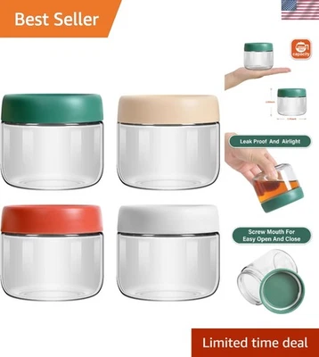 Infinitas posibilidades: frascos de vidrio de 10 oz perfectos para bocadillos, manualidades y almacenamiento Foto 1 de 4