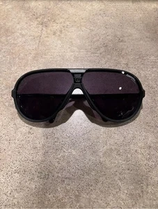 Vintage 1980’s Carrera 5593 Sunglasses Ultrasight Black Made in Austria - Picture 1 of 12