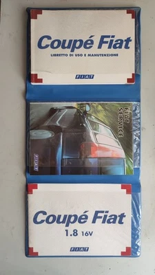 FIAT COUPE' LIBRETTO USO E MANUTENZIONE, Supplemento E Fiat Service - Immagine 1 di 4
