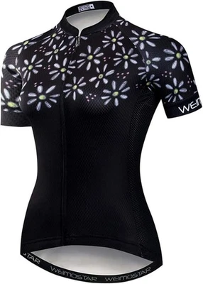 (Vendedor de EE. UU.) Camiseta deportiva de ciclismo de manga corta para mujer Foto 1 de 4