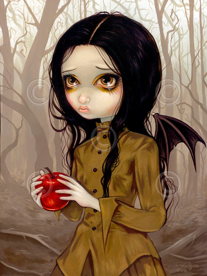 Impresión artística Autumn Is My Last Chance - Póster gótico Jasmine Becket-Griffith 11x14 Foto 1 de 1
