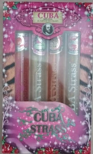 Cuba Strass 4 Cigar Glittering Perfume Pack Eau De Parfum Original Jungle - Picture 1 of 6