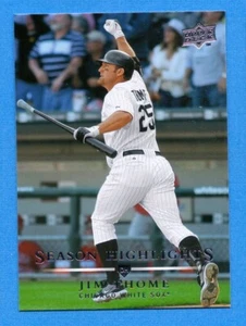 2008 Upper Deck #391 Jim Thome HL White Sox - Picture 1 of 1